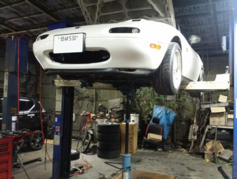 na ロードスター クラッチ交換 Shin Kai カーサービスシンカイ 新海自動車工房