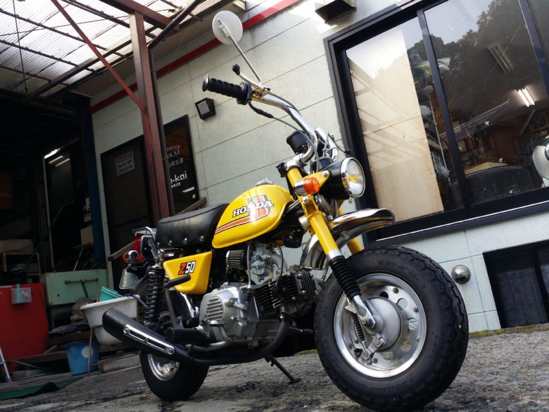 モンキー ホイール 前後 ホンダ 純正  バイク 部品 Z50J Monkey セット 修復素材に 曲がり無し 車検 Genuine:22320159