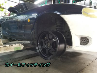 ＮＢロードスター　カスタム⑦　全塗装前の準備作業