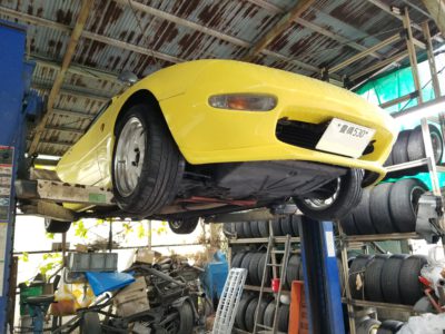 ＮＡロードスター　車検時の悪夢・・・①