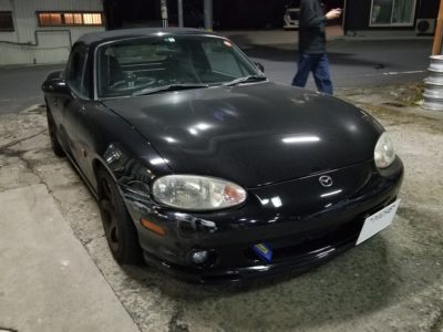 ＮＢロードスター　被害事故修理