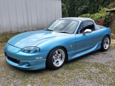 ＮＢロードスター　マフラー製作　➀