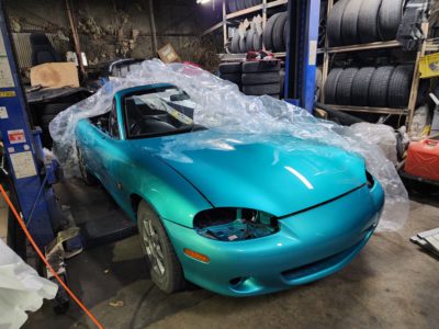 ＮＢロードスター　ＮＥＷデモカー制作　②