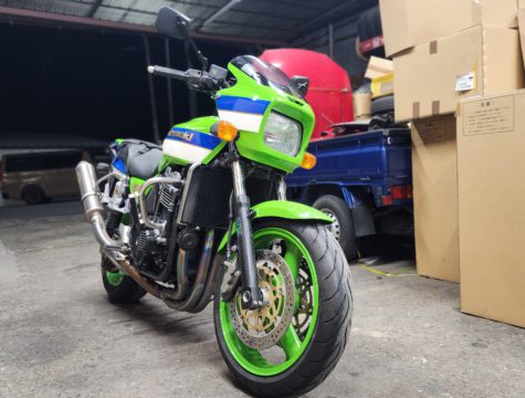 カワサキZRX ラジエータ交換 ➀ | SHIN-KAI（カーサービスシンカイ