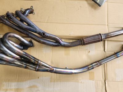 ＮＡロードスター　エキマニ交換＆プロテクション取付　➂ラスト
