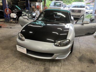 ＮＢロードスター　シフト不良(グラグラ)修理。