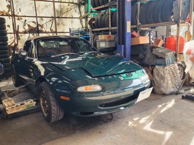 ＮＡロードスター　新品ミッションに交換　①