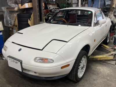 ＮＡロードスター　オイル漏れ修理　①