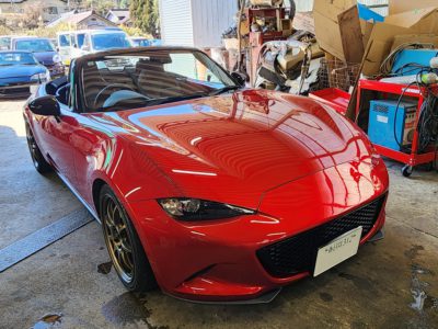 ＮＤロードスター　エスケレート交換　①