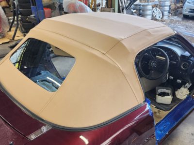 ＮＡロードスター　幌交換　③ラスト