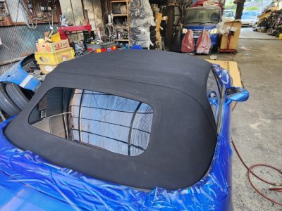ＮＡロードスター　幌交換　③ラスト