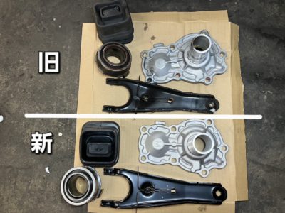 ＮＢロードスター　クラッチ異音とその他修理　②