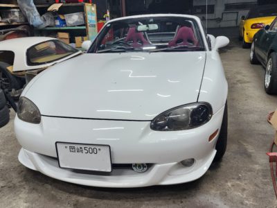 ＮＢロードスター　ぐらぐらするシフトを修理。