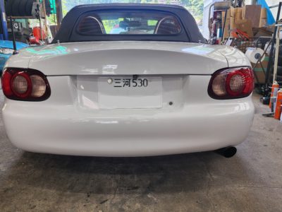 ＮＢロードスター　鈑金修理＆カスタム　③ラスト