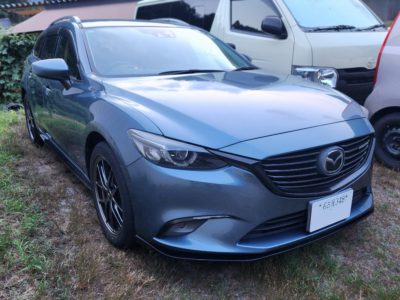 マツダ　アテンザワゴン　足回り交換作業　②ラスト