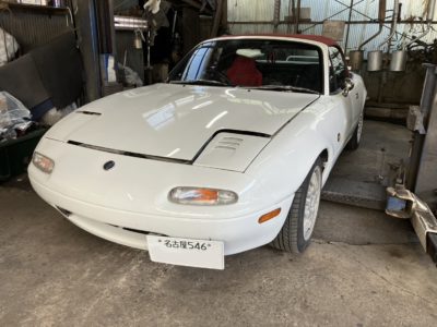 ＮＡロードスター　パワステ修理　①