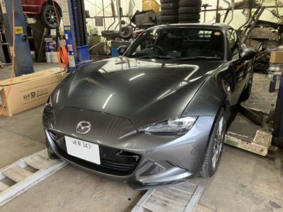 ＮＤロードスター　マフラー交換