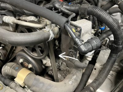 ＮＣロードスター　水温上昇・冷却水吹き出す　②ラスト