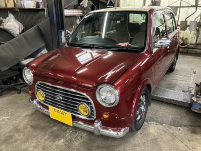 ミラジーノ　走行不能でＳＯＳ　修理