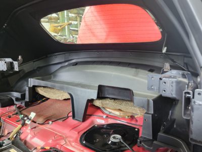 ＮＣロードスター　幌スクリーン脱落・幌交換　③ラスト