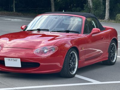 ＮＢロードスター　シートベルトキャップ・サイドウエストカバー取付のご報告。