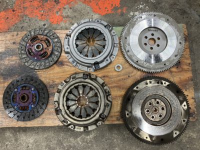 ＮＢロードスター　クラッチ異音修理　②