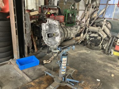 ＮＢロードスター　クラッチ異音修理　③ラスト