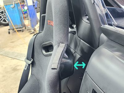 ＮＤロードスター(ＲＦ)　エスケレート取付　③ラスト