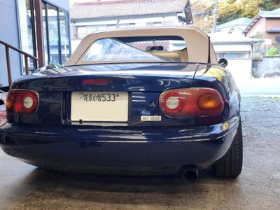 Ｍ２-１００２　メッキワイパーアーム取付　②ラスト