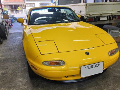 ＮＡロードスター　運転席窓開閉不良　修理　