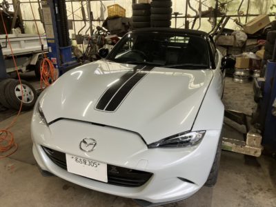 ＮＤロードスター　冷却水漏れ修理