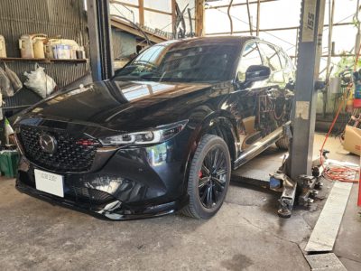 マツダＣＸ－５　ブレーキキャリパー塗装