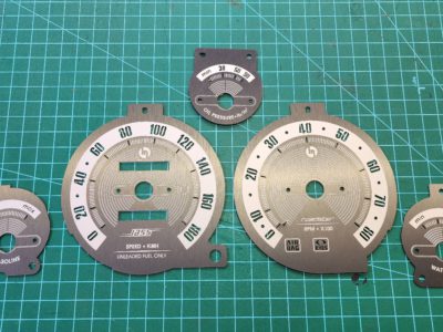 ＮＡロードスター　ジャスパホ･メーター加工と組付け　①